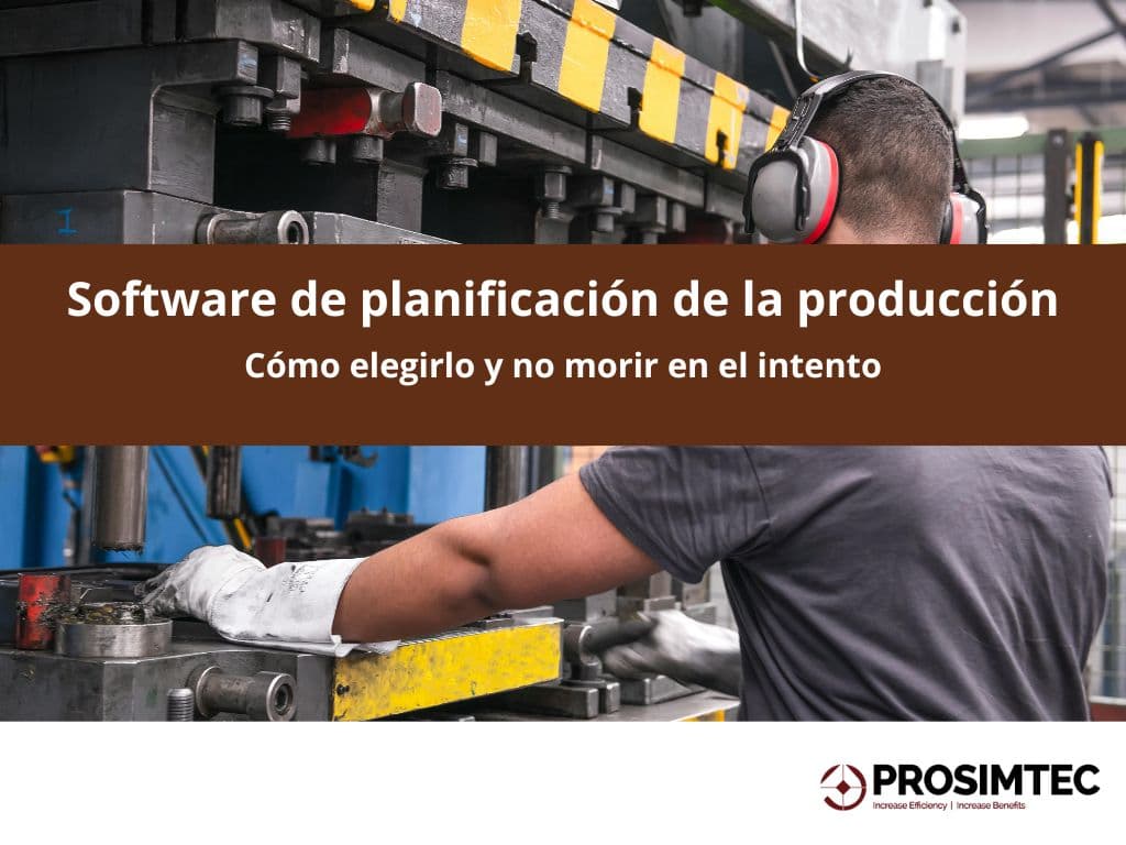 Software de planificación de la producción