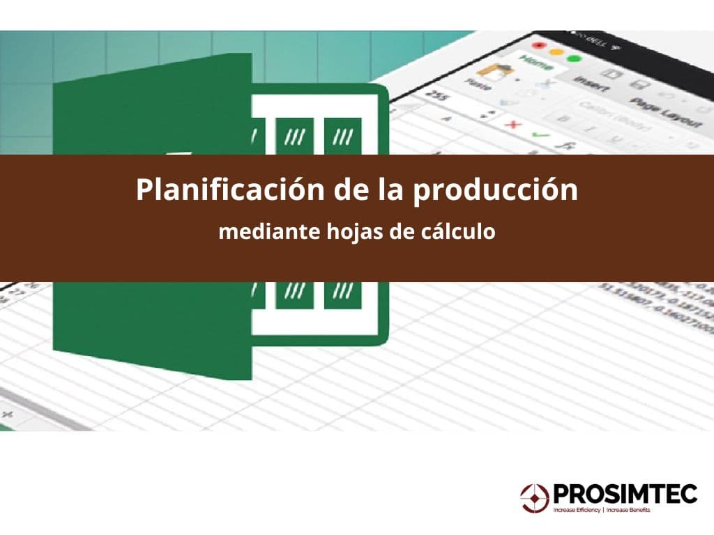 Planificación de la producción con excel